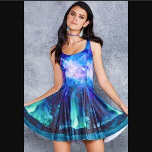 Blackmilk Forest In The Sky Aurora Evil Skater Dress